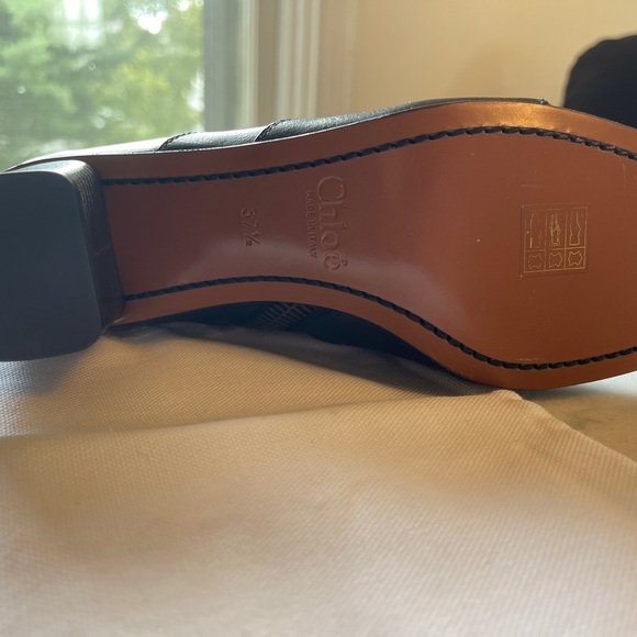 Chloe Black moto boots - Picture 8 of 8